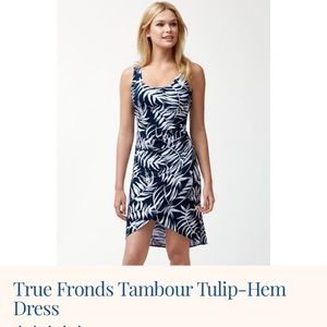 Tommy Bahama True Fronds Tambour Tulip-Hem Dress medium